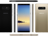 Das Samsung Galaxy Note 8 taucht mittlerweile in beiden Varianten auf Geekbench auf.