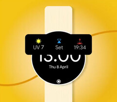 Smartwatches mit Wear OS können nun den UV-Index anzeigen. (Bild: Google)