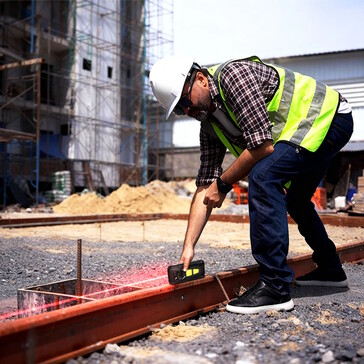 Die Entfernungsmessung soll bis zu 40 Metern funktionieren (Bildquelle: Doogee)