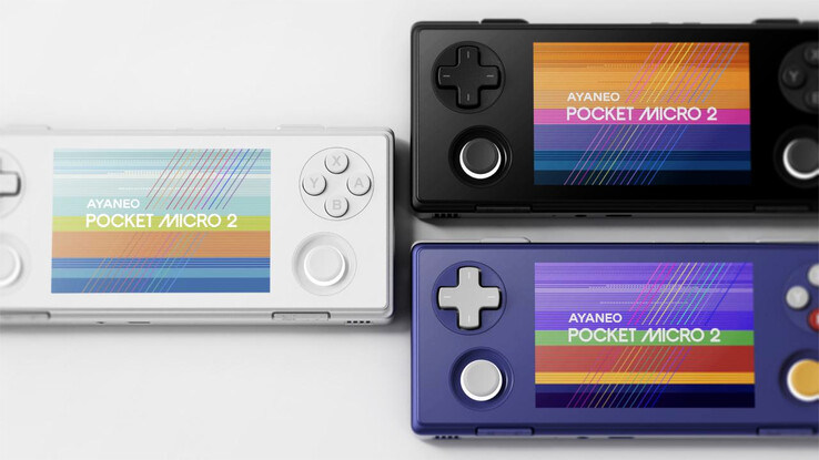 Den Ayaneo Pocket Micro 2 gibt es in drei Farbvarianten