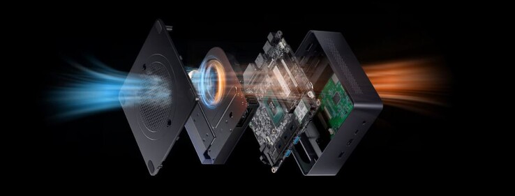 Beworben wird ein starkes Kühlsystem