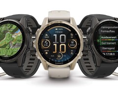 Fenix 8-Smartwatches erhalten eine neue Software-Version