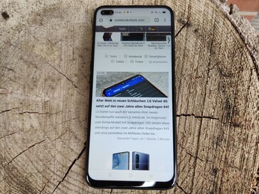 realme 6 Pro im Außeneinsatz