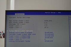 CPU mit 7 - 25 W konfiguriert