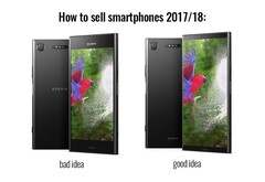 Kritik am Retro-Design von Sony's Xperia X-Serie gab es in diesem Jahr vermehrt. 2018 kommt ein Redesign.