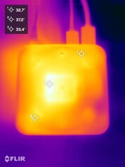 Geekom A5 Pro beim Stresstest (Unterseite)