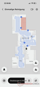 Karte mit Live-Fortschritt