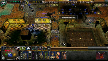 Im Bild: Ein Gameplay-Screenshot aus Dungeon Keeper 2.