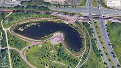 GNSS-Messung: See