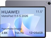 Das MatePad 11.5 S 2026 bietet ein mattes 2,8K-Display mit 144Hz sowie 12GB RAM und 256GB Speicher (Bildquelle: Huawei)