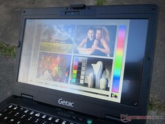 Draußen im Schatten