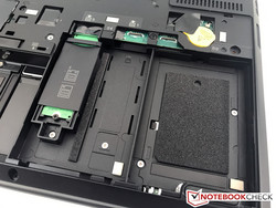 theoretisch drei Festplatten-Steckplätze