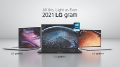 Die LG Gram 2021-Serie präsentiert sich in einem Promo-Video von der CES 2021.