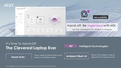 MSIs Center Pro bietet intelligente KI-basierte Funktionen, die den Alltag erleichtern.