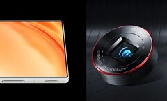 Das Nubia Z50 Ultra kombiniert eine unsichtbar ins Display integrierte Selfie-Kamera mit einer interessanten Triple-Kamera. (Bild: ZTE)