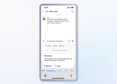 Microsoft SwiftKey kann Antworten nun durch eine künstliche Intelligenz umformulieren. (Bild: Microsoft)