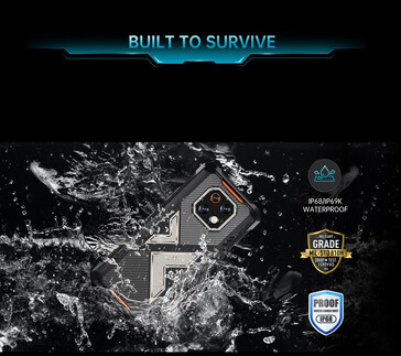 Geworben wird mit den typischen Zertifizierung (Bildquelle: Cubot)