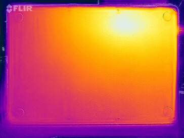 Oberflächentemperaturen Stresstest (Unterseite)