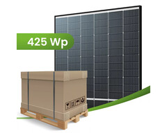 Bifaziale Solarmodule können von beiden Seiten Energie gewinnen (Bild: Trina Solar, Tepto, bearbeitet)