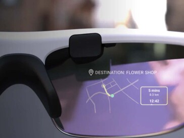 Optional gibt es eine Brille für AR-Navigationshinweise