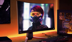 Schnelle Curved-Gaming-Monitore: BenQ EX2710R und EX3210R mit 165 Hz und integriertem 2.1-Soundsystem.