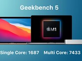 Der Apple M1-Chip in MacBook Air und MacBook Pro des Jahres 2020 zeigt erste, eindrucksvolle Benchmark-Ergebnisse auf Geekbench. (Bild: Apple, Macrumors)