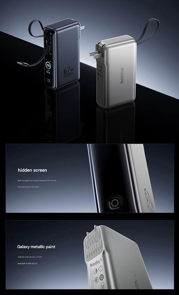 Das Design und die Farbversionen der neuen EnerGeek GT 21 Powerbank