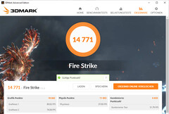 Fire Strike (Office Mode - Eco, Netzbetrieb)