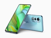 Das Motorola Moto Edge 2022 soll wahlweise in schickem Hellblau oder in Violett angeboten werden. (Bild: OnLeaks / 91mobiles)