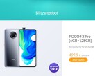 Das Poco F2 Pro gibt es im Rahmen der Xiaomi Aktionswoche nur heute zum ursprünglichen 499 Euro-Preis.