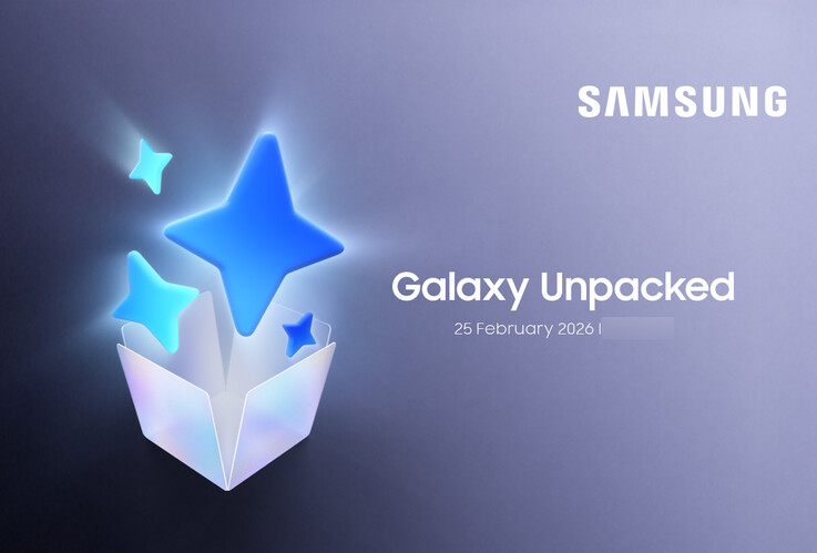 Das nächste Galaxy Unpacked Event findet am 25. Februar 2026 statt.
