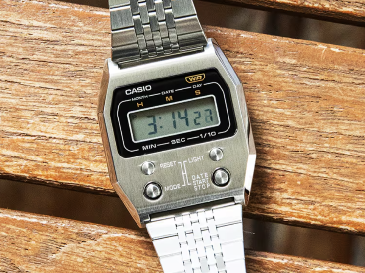 Die Casio Vintage A1100D-1 - eine Neuauflage der 52QS-14B aus den 1970er Jahren. (Bildquelle: Casio)