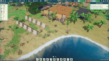 Im Bild: Ein Gameplay-Screenshot aus Settlement Survival.