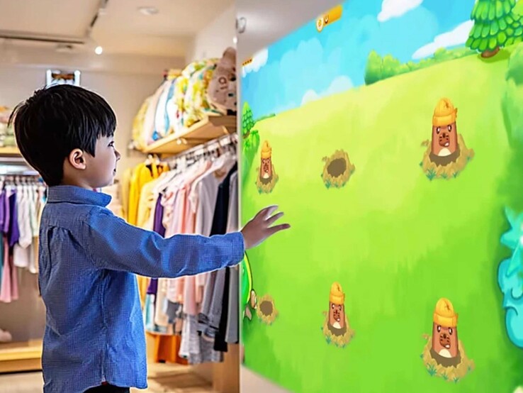 Verschiedene, interaktive Anwendungen sind installiert (Bildquelle: BenQ)