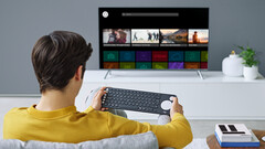 Neue Logitech-Tastatur K600 hat Couch-Nutzer im Visier (Bild: Logitech)