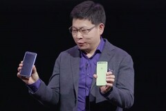 Die blauen und grünen P10-Varianten standen im Vordergrund der Huawei-Präsentation.