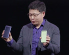 Die blauen und grünen P10-Varianten standen im Vordergrund der Huawei-Präsentation.