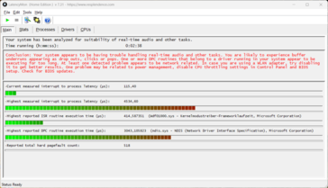 LatencyMon - Übersicht