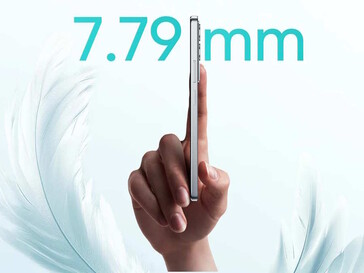 Besonders dick ist das Smartphone nicht (Bildquelle: Realme)