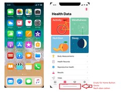 Der Home Button wird am iPhone 8 wohl komplett durch eine Touch-Geste ersetzt.