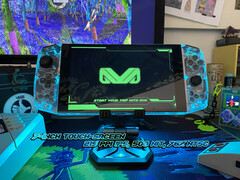 Der Aya Neo Gaming-Handheld erinnert ein wenig an eine Nintendo Switch. (Bild: Aya Devices)