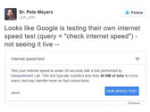 Demnächst könnte Google einen Speed-Test direkt in die Suchergebnisse einbauen.