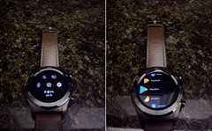 Android Wear 2.8 verdunkelt den Hintergrund auf Smartwatches.