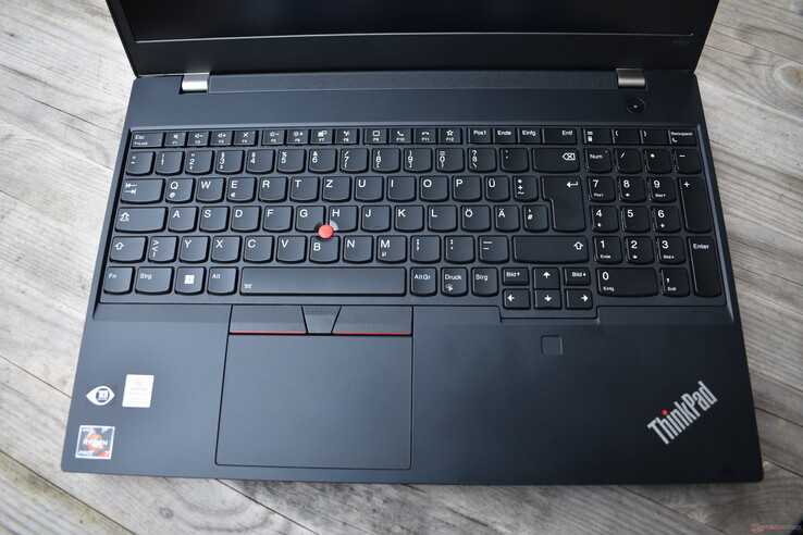 ThinkPad P15v G3: Tastaturbereich