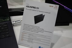 AsusPro B9 - das leichteste Business Notebook der Welt, behauptet der Hersteller