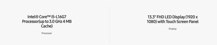 Da hat Samsung die Produktseite wohl etwas zu früh aktualisiert, Intel hat seine Lakefield-Chips nämlich noch nicht offiziell vorgestellt. (Bild: Samsung)