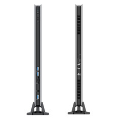 Das Minisforum NUUCXI7 bietet ebenso eine ganze Reihe an Ports