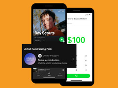 Bei Spotify kann man jetzt auch einzelne Künstler und Organisationen unterstützen (Bild: Spotify)