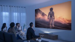 Der Samsung LSP7T Laser-4K-Smart-TV, aka 