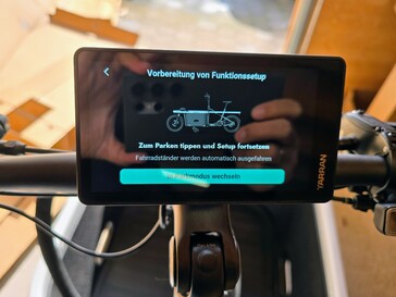 Am T1 Pro kommt ein großes Farb-Touch-Display zum Einsatz.